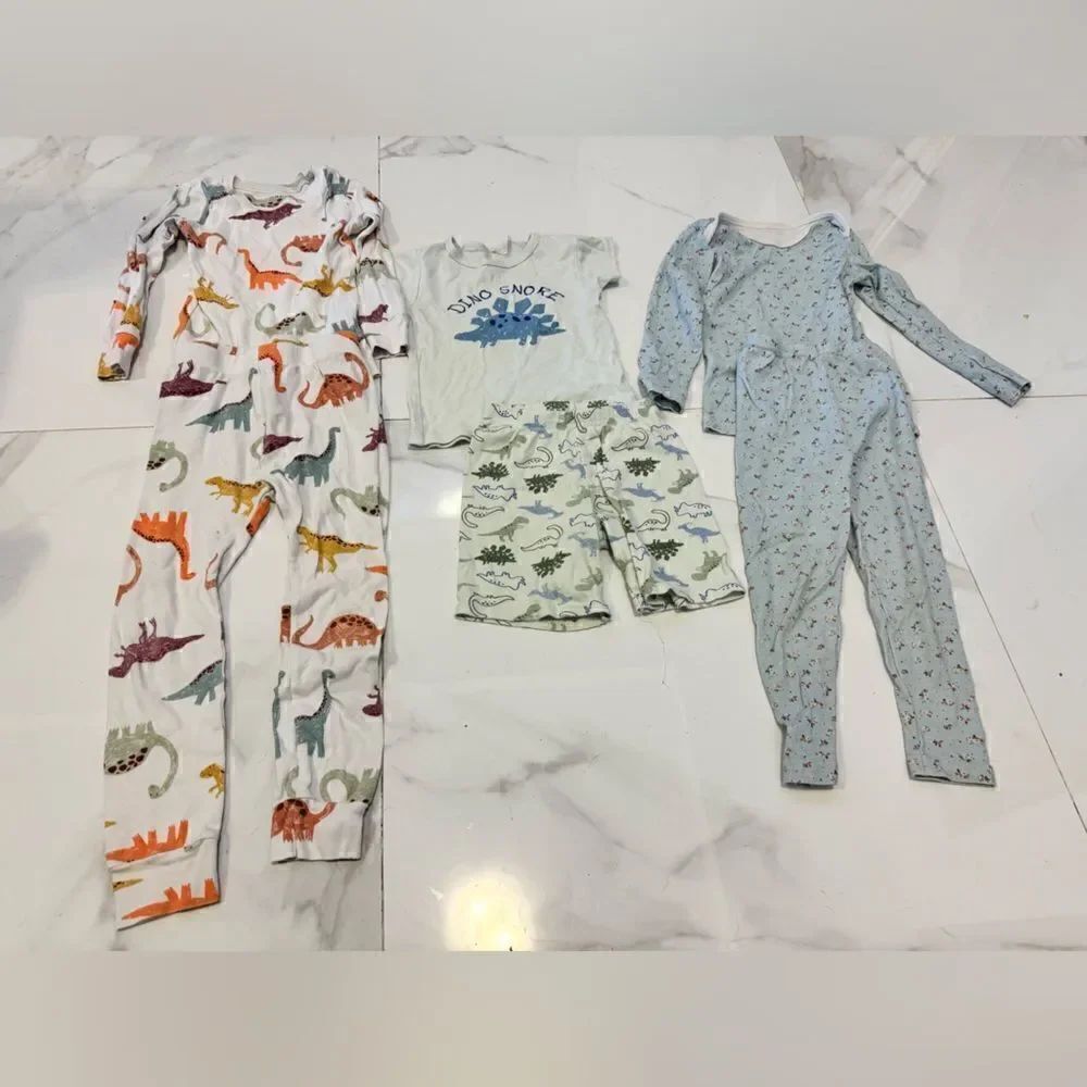Set of 3, 4T Matching pajamas set #13 - Picture 6 of 11